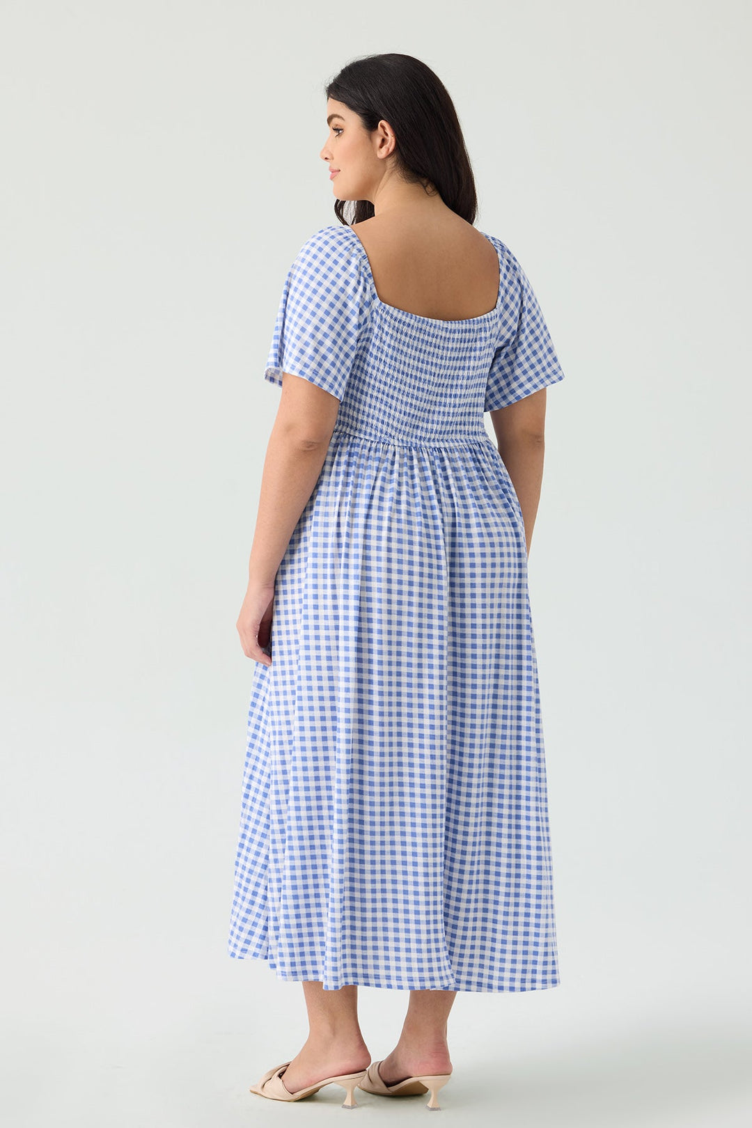 Pockets Floral Print Beach Summer Vibes Midi Dress