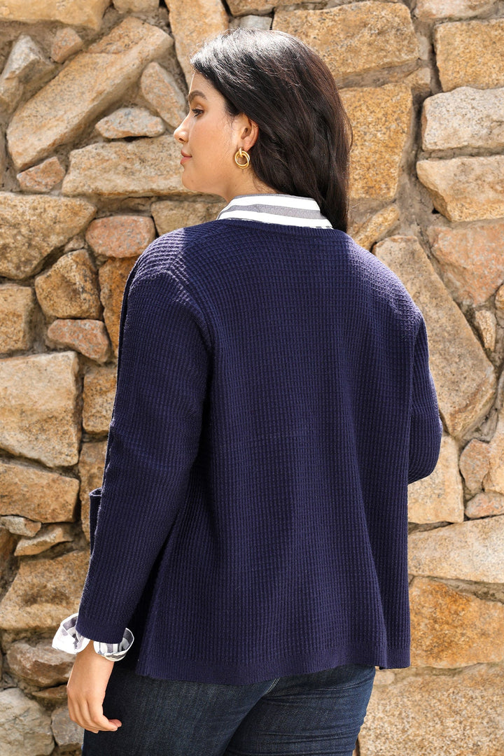 Cozy Chunky Knit Button up Cardigan Sweater with Pockets