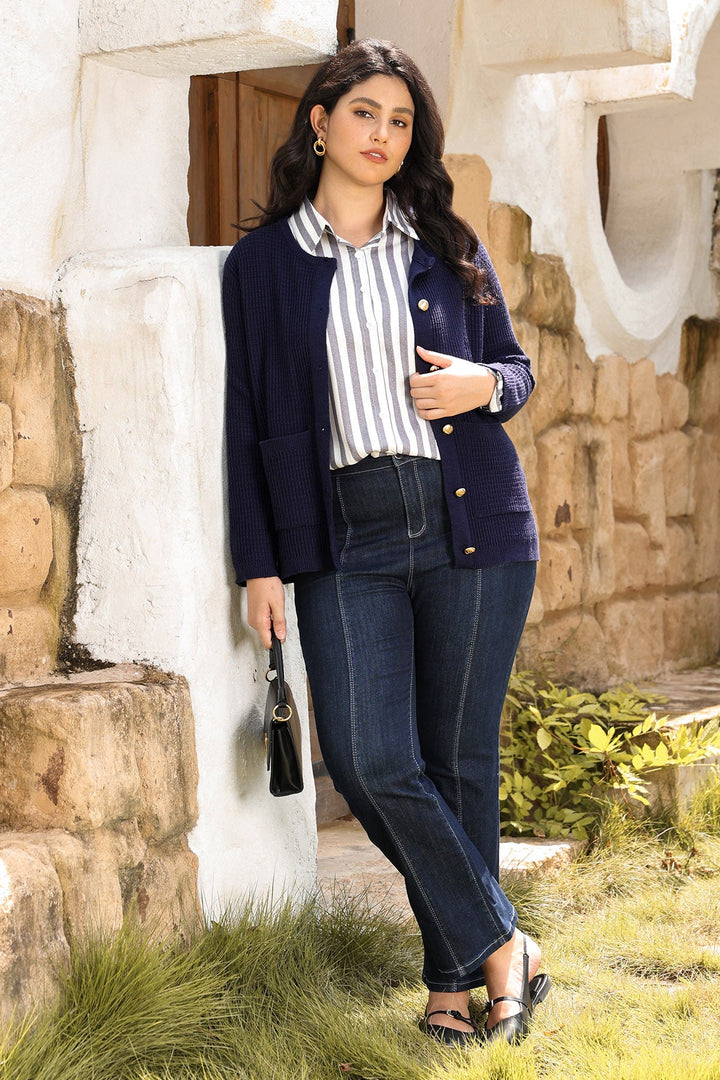 Cozy Chunky Knit Button up Cardigan Sweater with Pockets