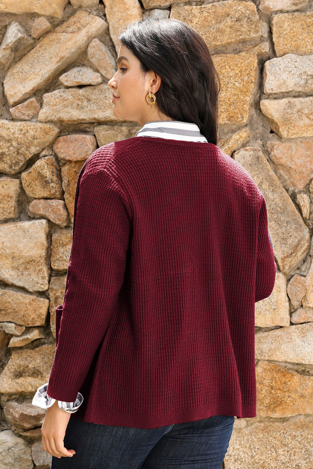 Cozy Chunky Knit Button up Cardigan Sweater with Pockets