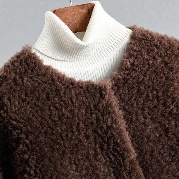 Olivia Couture Shearling Coat