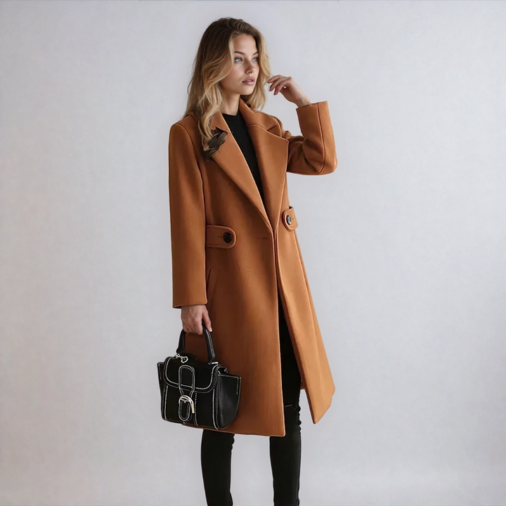 Belted Wool Winter Coat