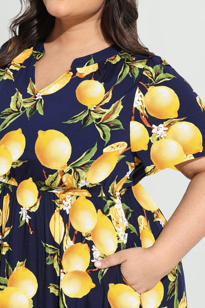 Pockets Floral Tiered Casual Chic Summer Dress